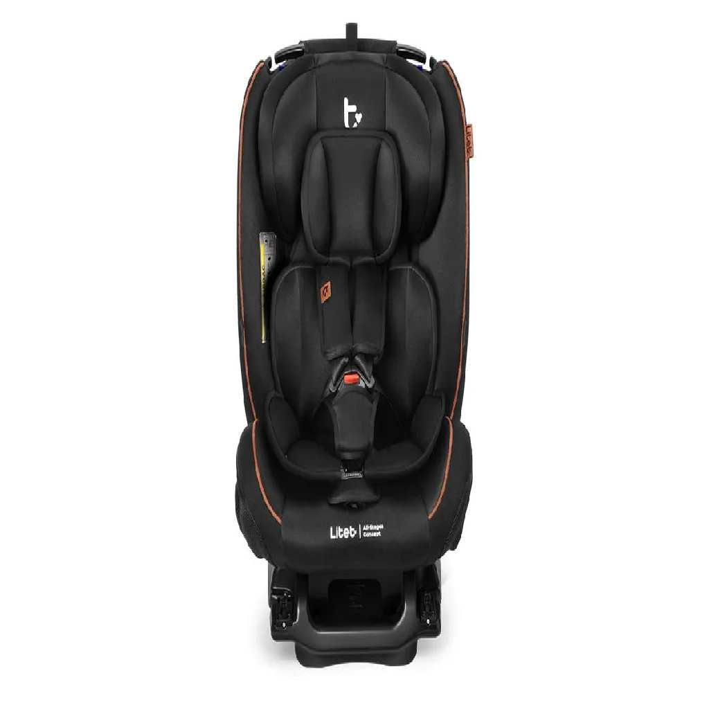 Cadeira p/ auto 0-36kg Isofix Litet All Stages Concept Preta
