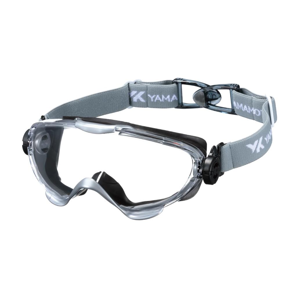 YAMAMOTO YG-6000BB Safety Goggles Anti-Fog Backle Belt Clear Lens Made in Japan