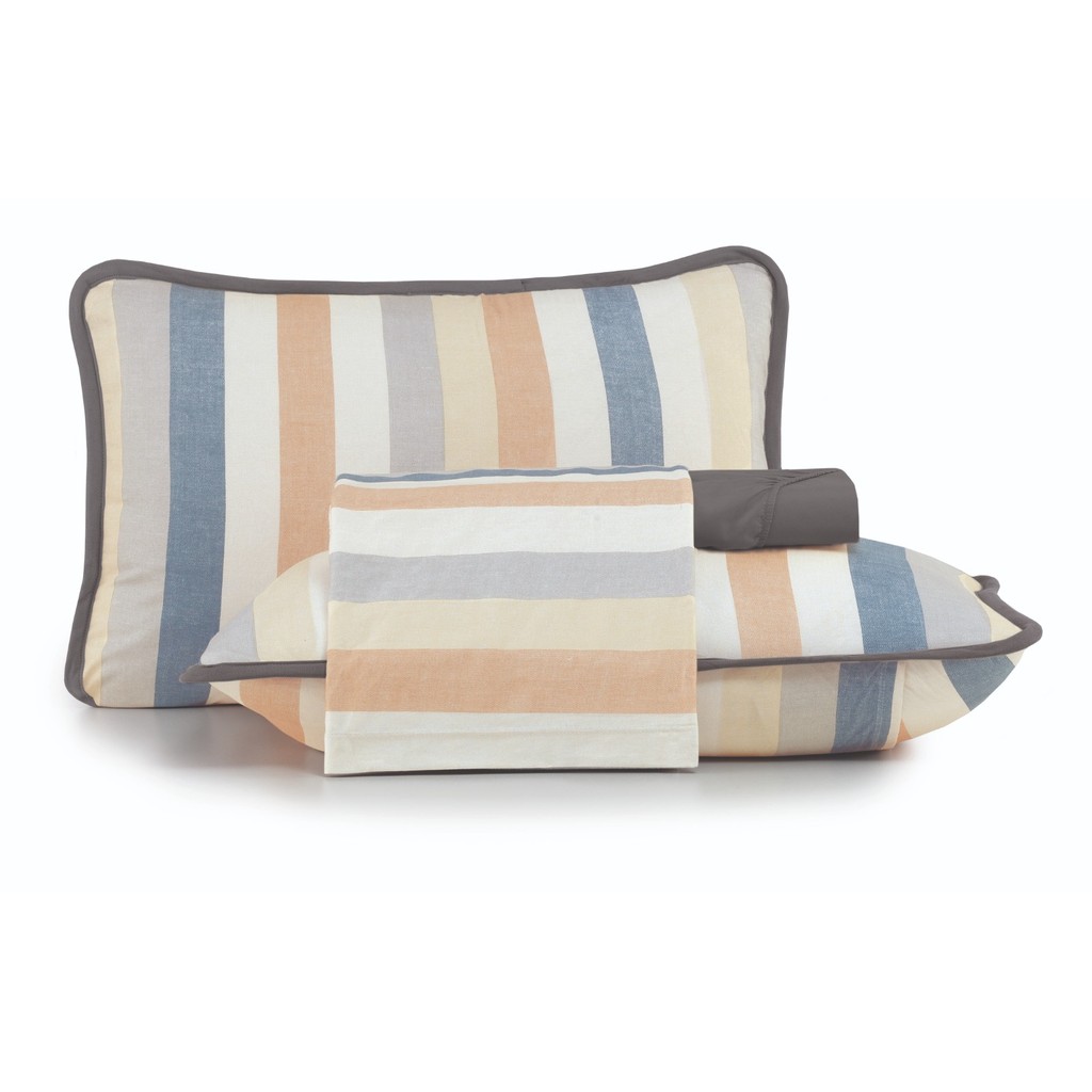 2,60M X 2,40M - JOGO CAMA QUEEN 4PC BLEND MALHA - GROUND