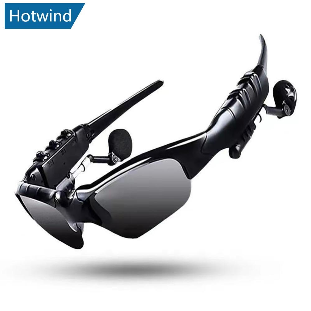 HW 5.0 Óculos De Áudio Bluetooth Inteligentes Para Ciclismo Esportivo Ao Ar Livre Fones De Ouvido Com Som Surround Ouça A Chamada De Música Sol Polarizados A3H9