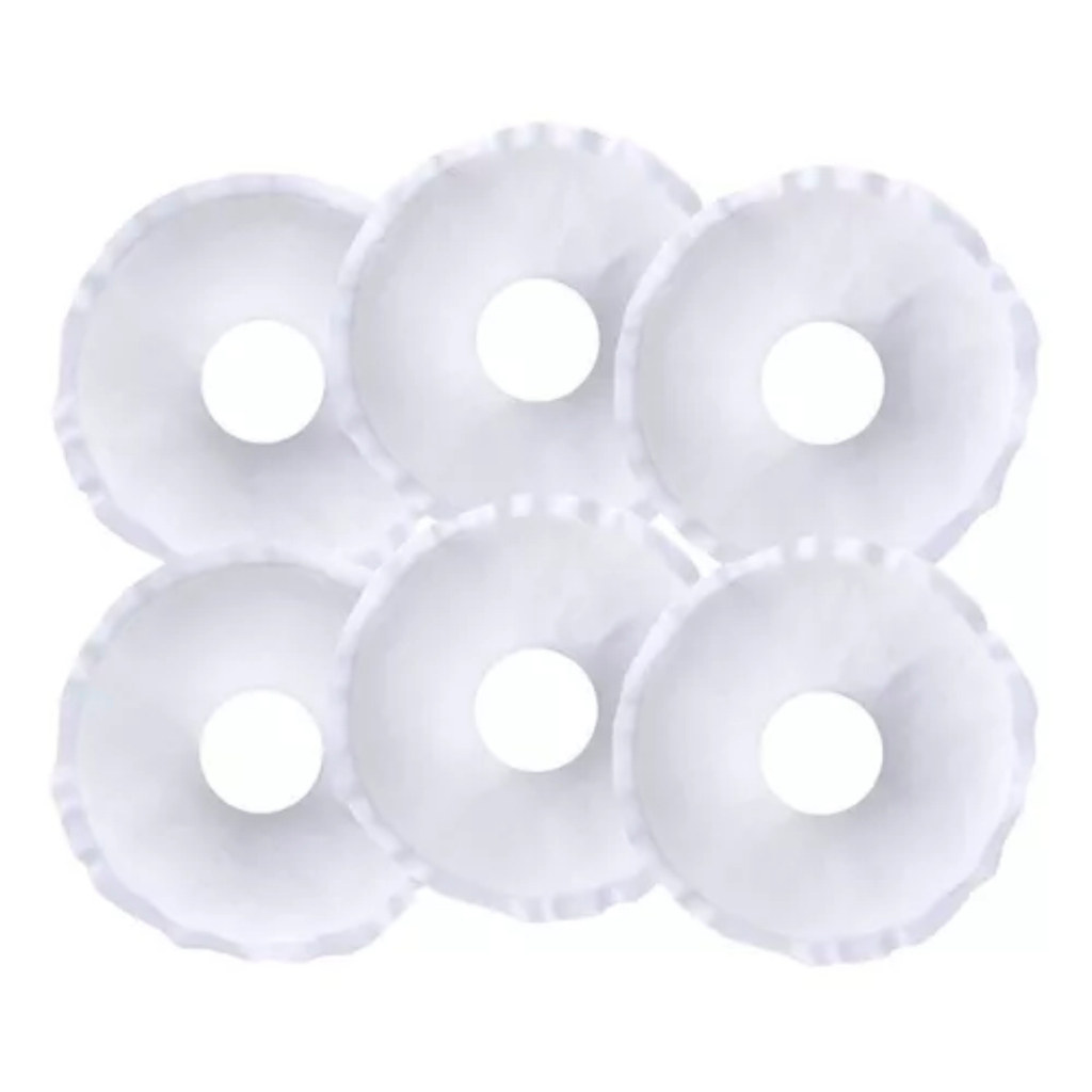 Rosquinha de Amamentação Lavável Macia 100% algodão kit 30 unid.