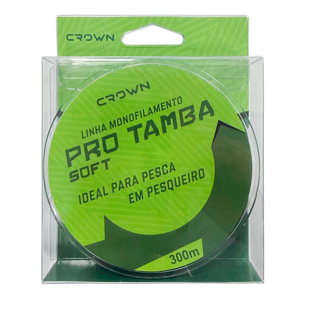 Linha Para Pesca Soft Pro Tamba Green 300mt - Crown