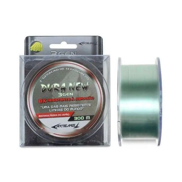 LINHA DURA NEW SOFT DUST GREEN 0.35MM 300M