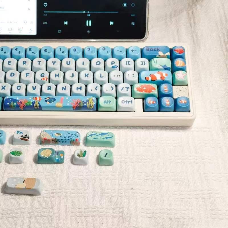 Conjunto De Teclas Underwater World MOA Profile Dye-Sub PBT 143