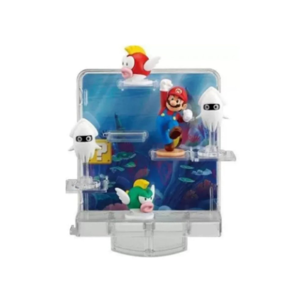 Super Mario Balancing Game Plus Underwater Stage Epoch 7392