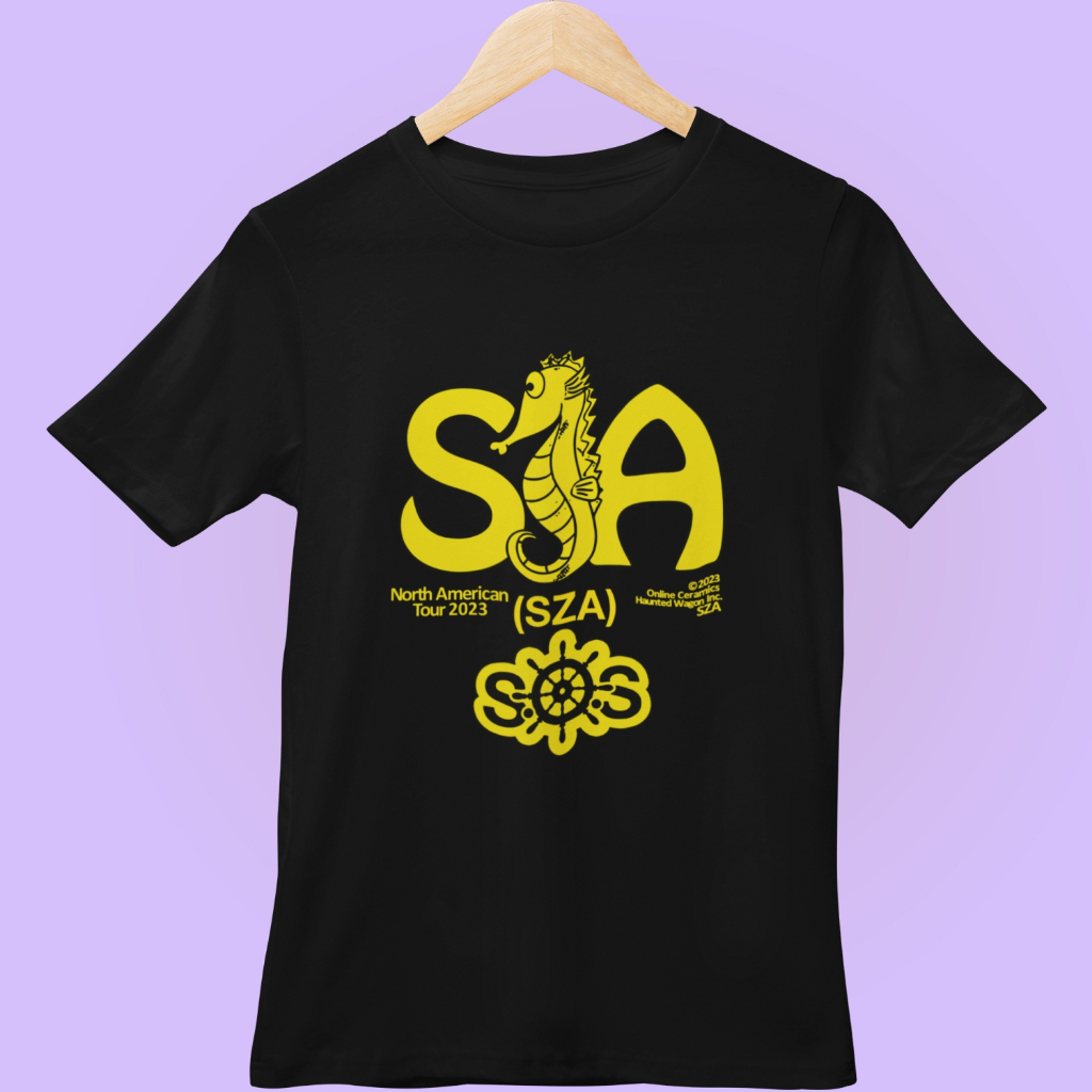 Camiseta SZA | SOS [tradicional e plus size]