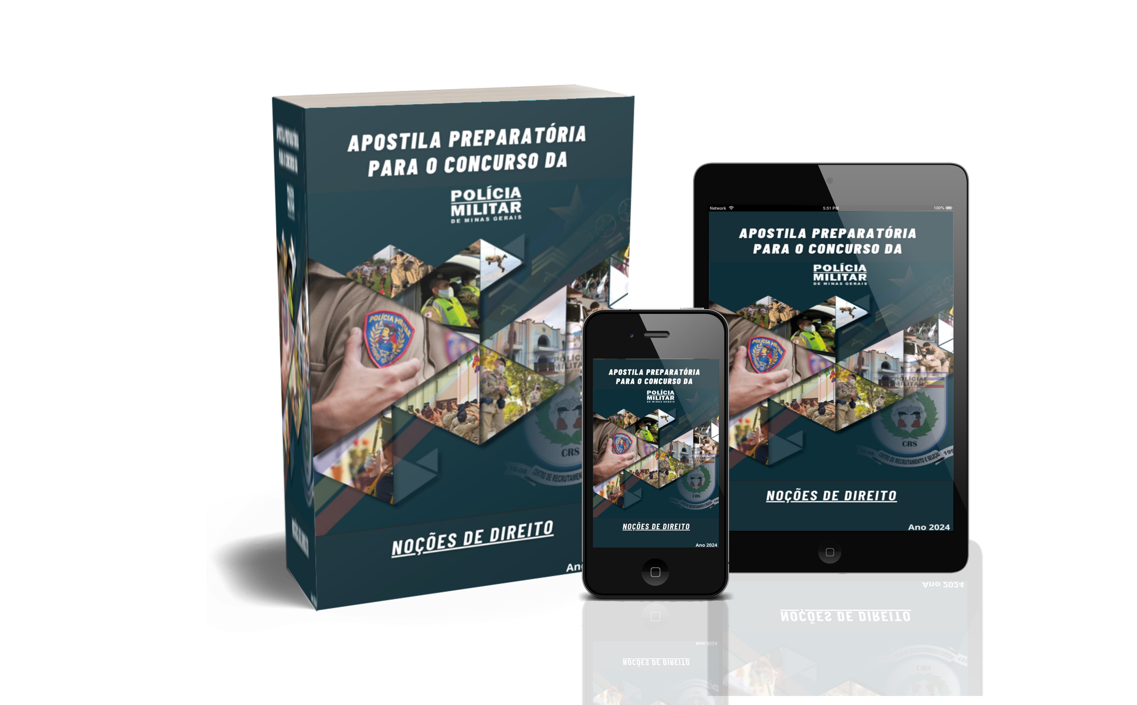 Apostila - Noções de Direito para o concurso da PMMG e Bombeiro MG - 2024