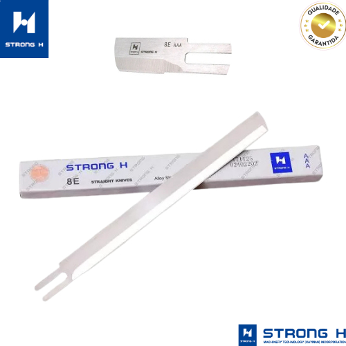 Faca Maquina De Corte 8 Polegadas - Original Strong H - Qualidade 3 AAA