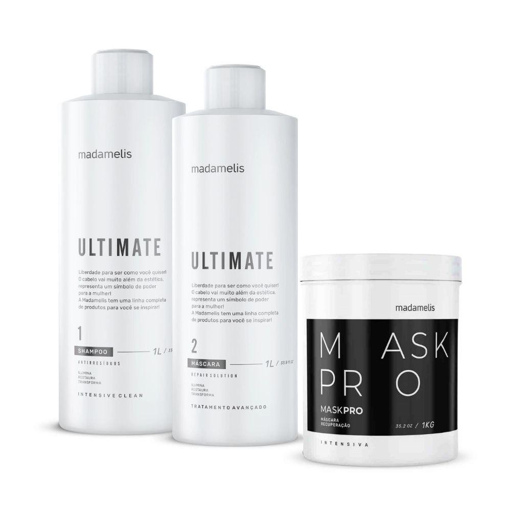 Madamelis Ultimate Escova Progressiva Duo + Máscara Pro Mask Control