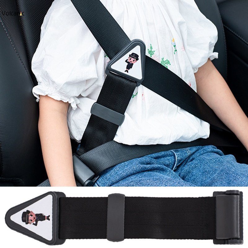 Anti-Choque Posicionador Car Segurança Belt Titular Para Crianças ORPJ