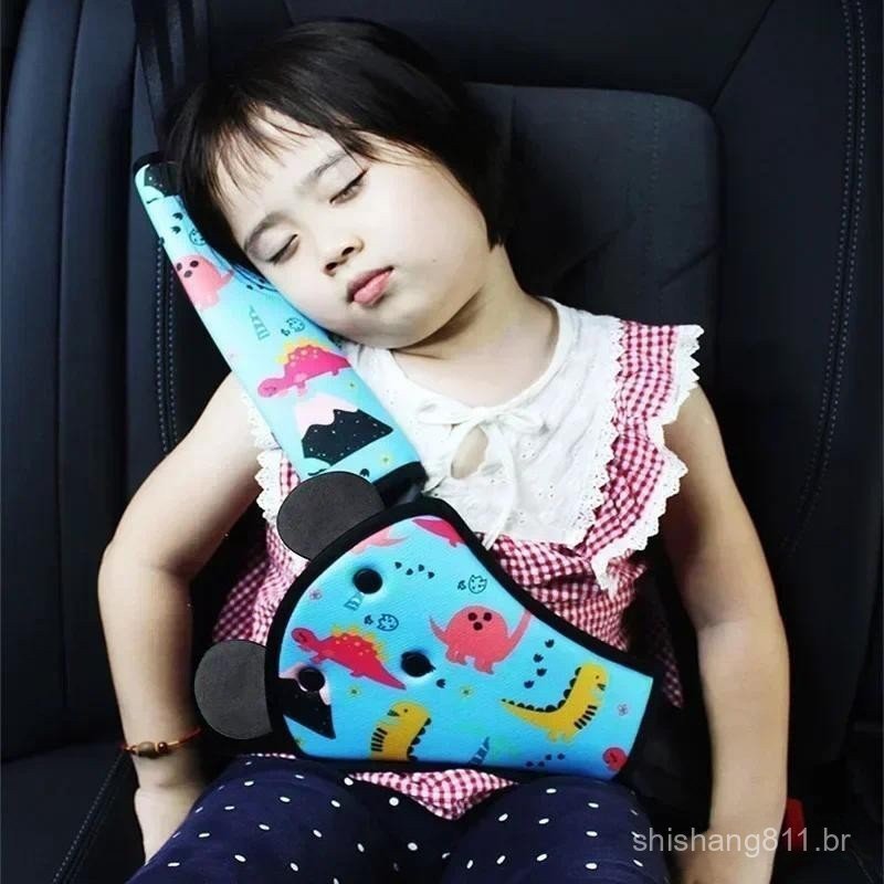 Children's Seat Belt Interior Adjustment Car Kit Anti-Strangling Neck Limiter for Child Cover