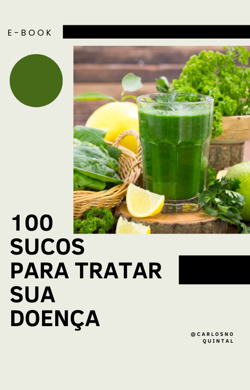 100 sucos de ervas medicinais para ajudar no seu tratamentos