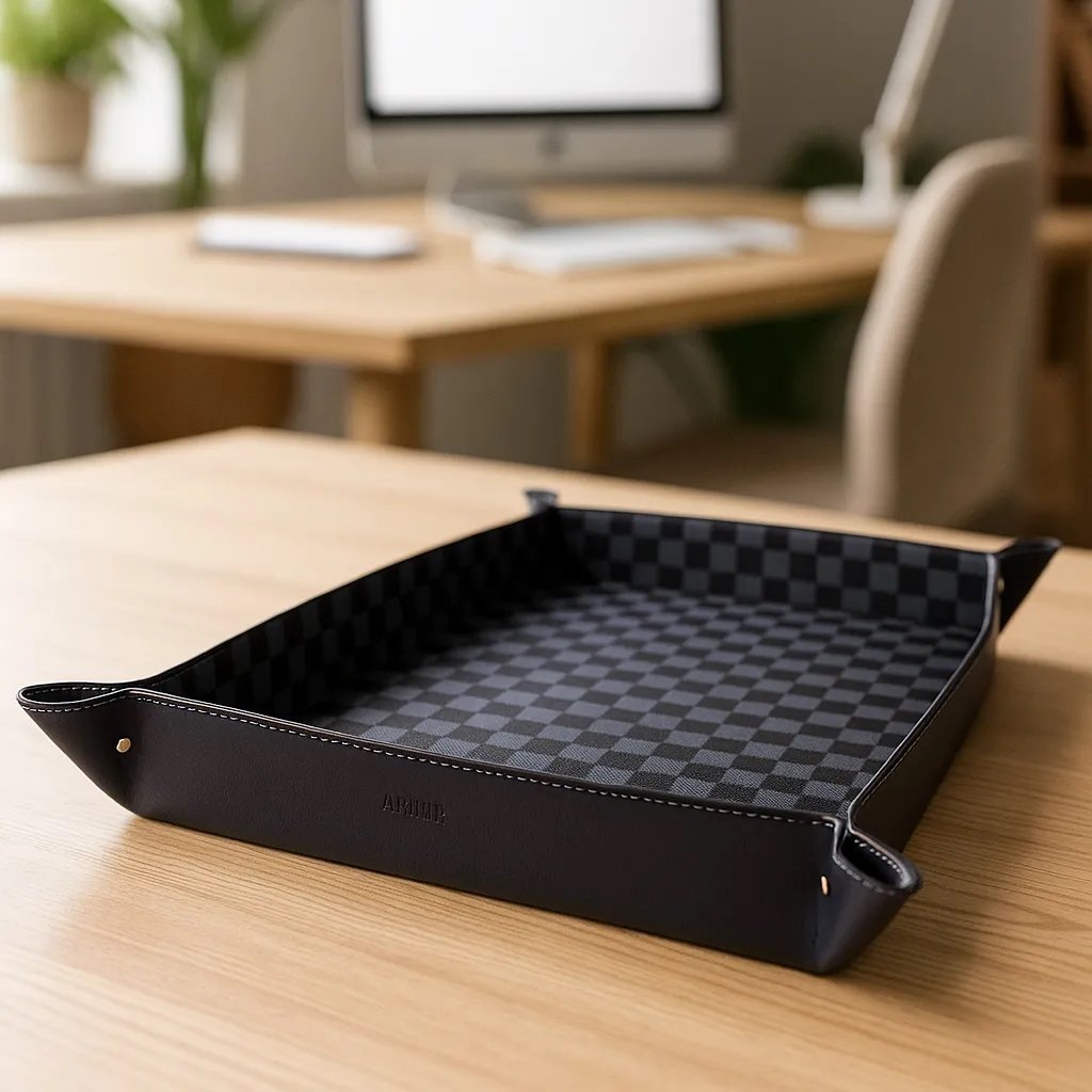 Organizador Porta-Objetos A4 Artlux 2202 em Sintético Premium 33x25x5 cm