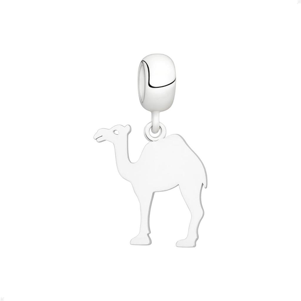 Berloque Pingente Prata 925 Camelo Dromedário Design Premium