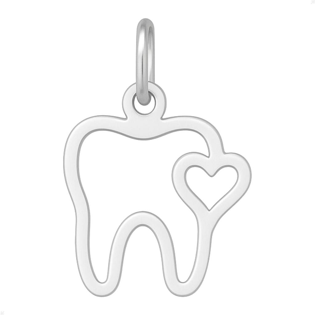 Pingente Prata 925 Profissão Dentista Design Premium