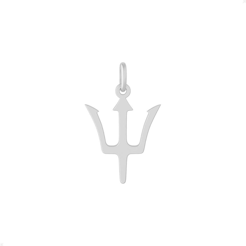 Pingente Prata 925 Tridente Design Premium