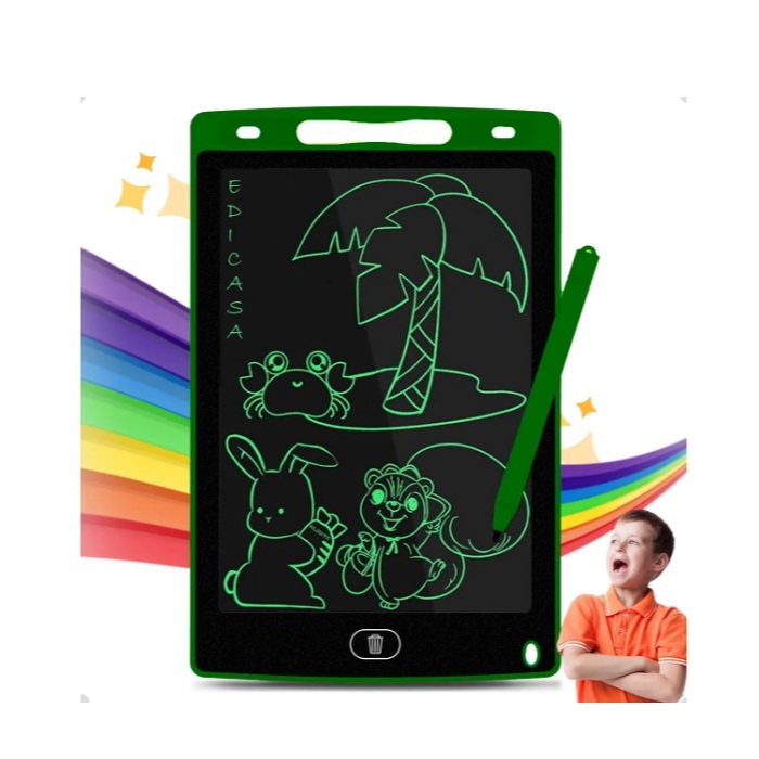 Lousa Mágica Infantil Digital Educativa Interativa Tablet Desenho Escrever