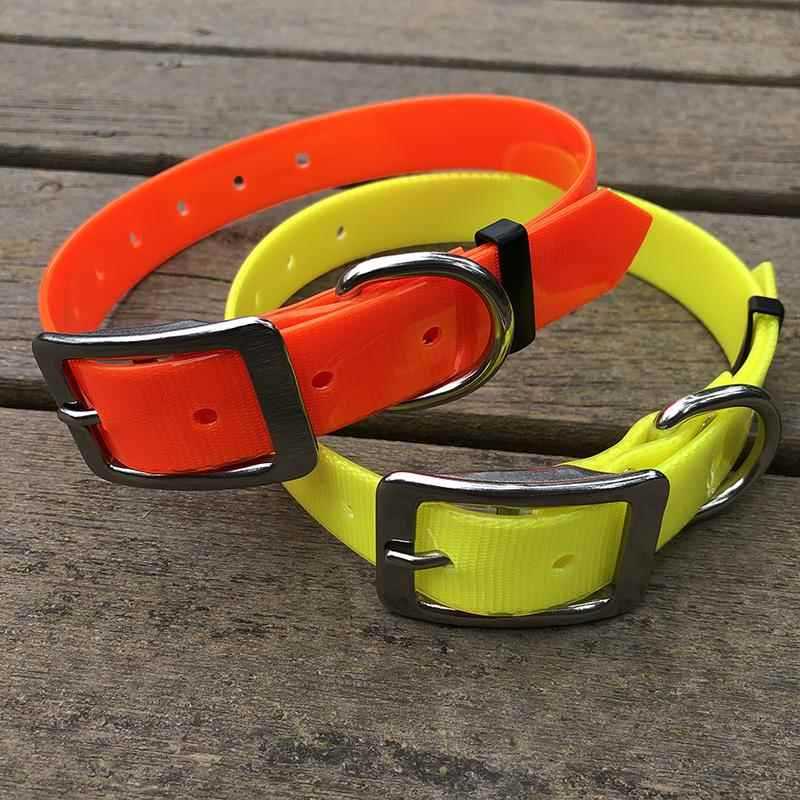 Coleira para animais de estimação TPU à prova d'água Coleira para cães pequenos e médios Coleira Universal para cães Dob