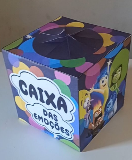 Caixa das emoções - divertidamente