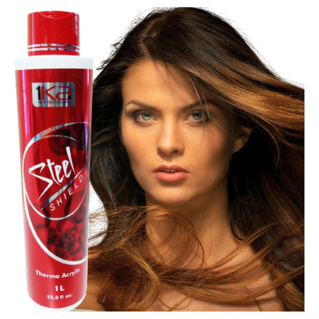 1ka Steel Shield Selagem Escova Progressiva Sem Formol 1L