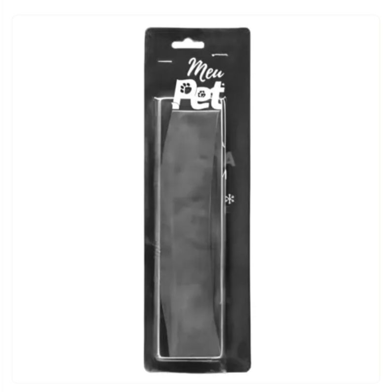 Coleira Meu Pet Premium para Cães – 100% Gel – Tamanho G – Cinza