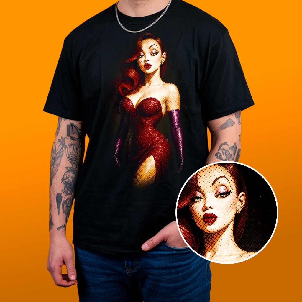 Camiseta RABBIT - Estampa Reticulada Algodão 30.1