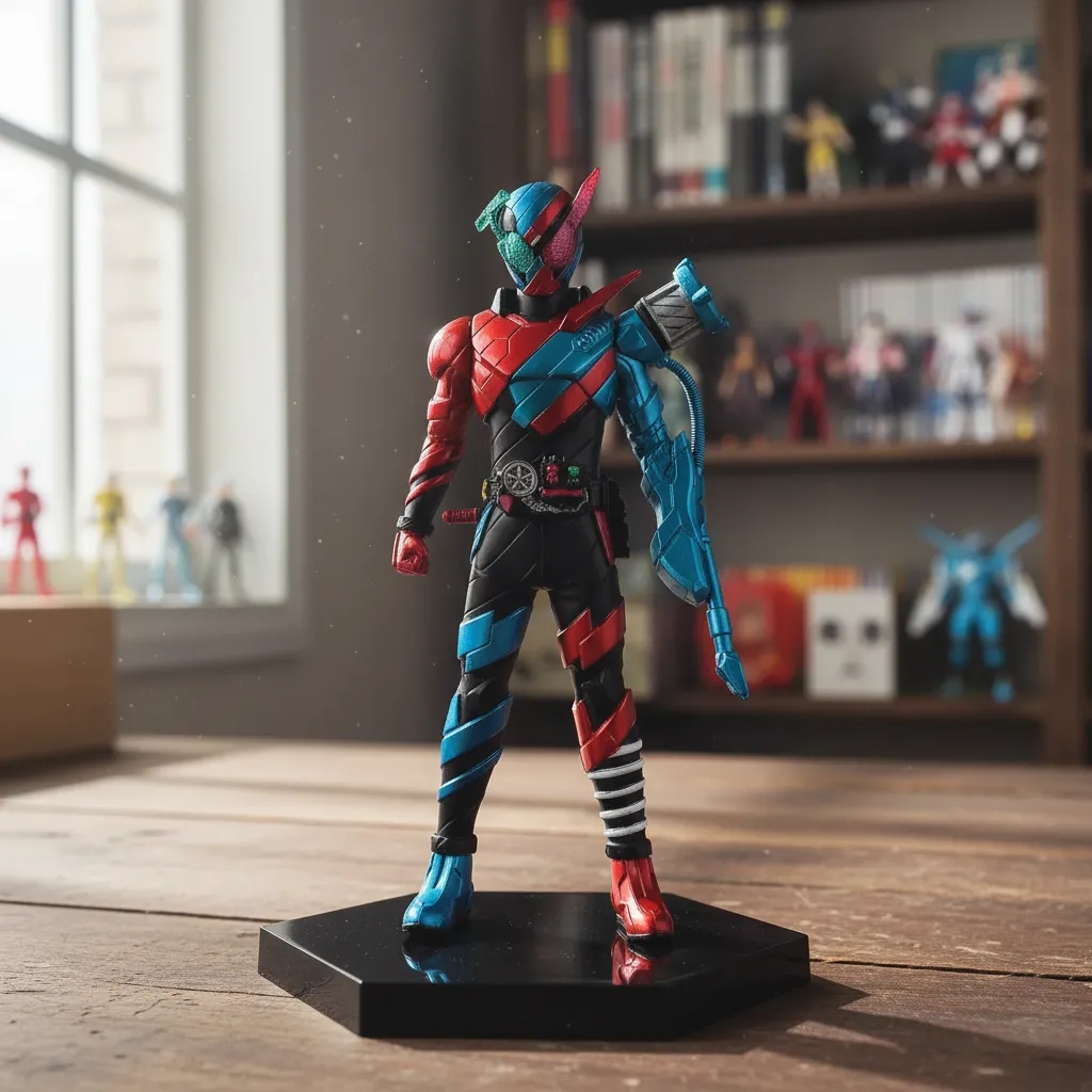 Kamen Rider Build Rabbit Cleaner Form DXF Banpresto 16cm Original