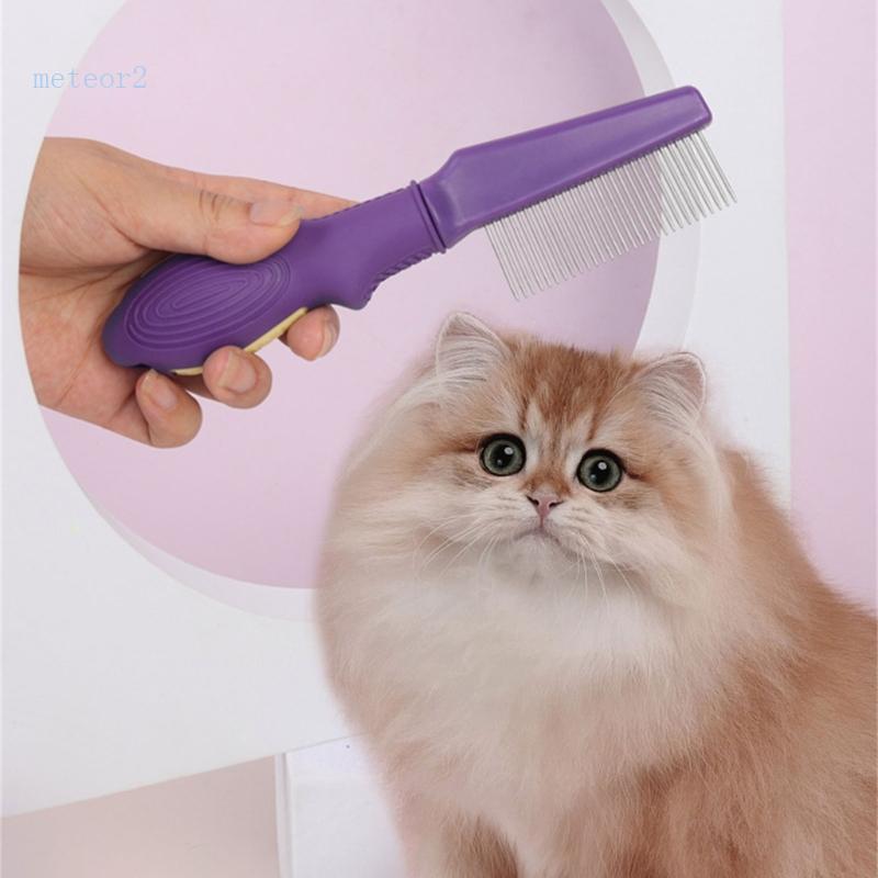meteor2 ABS Deshedding Comb Cats Reduz A Queda Através Da Escovação