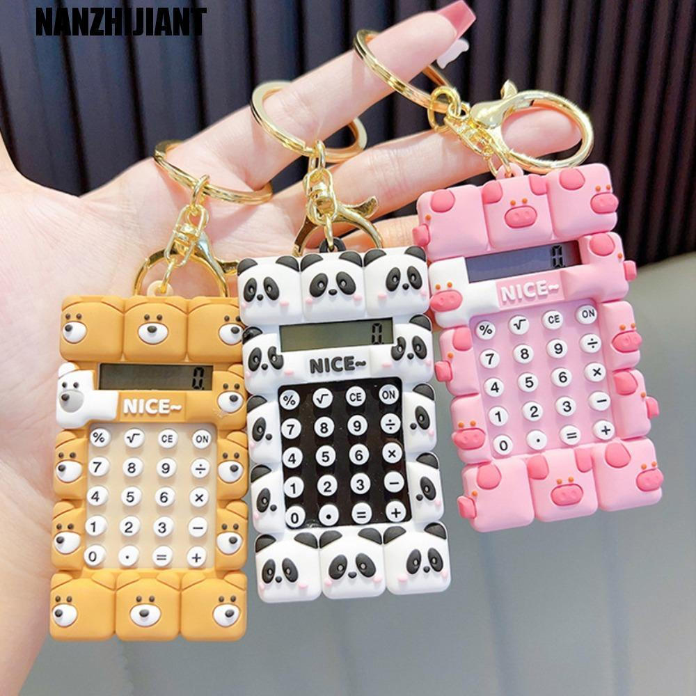 Calculadora Chaveiro NANZHIJIANT, com Display Digital Mini Portátil, Kawaii 8OFY