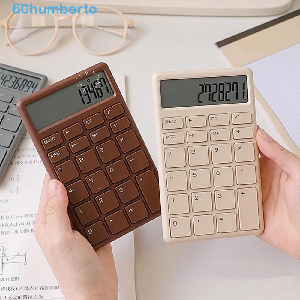 HUMBERTO Mini Calculadora , Ferramentas De Contabilidade De Estudante Alimentada Por Bateria , Display Digital