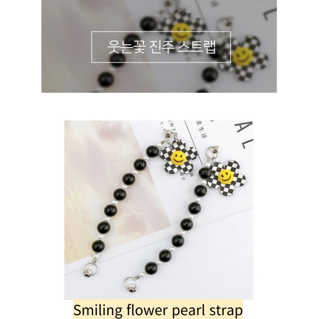 Diversas Alças De Mão Coleção Pearl Foam Jewelry Acrílico Correia De Couro Celular Todos Os Modelos