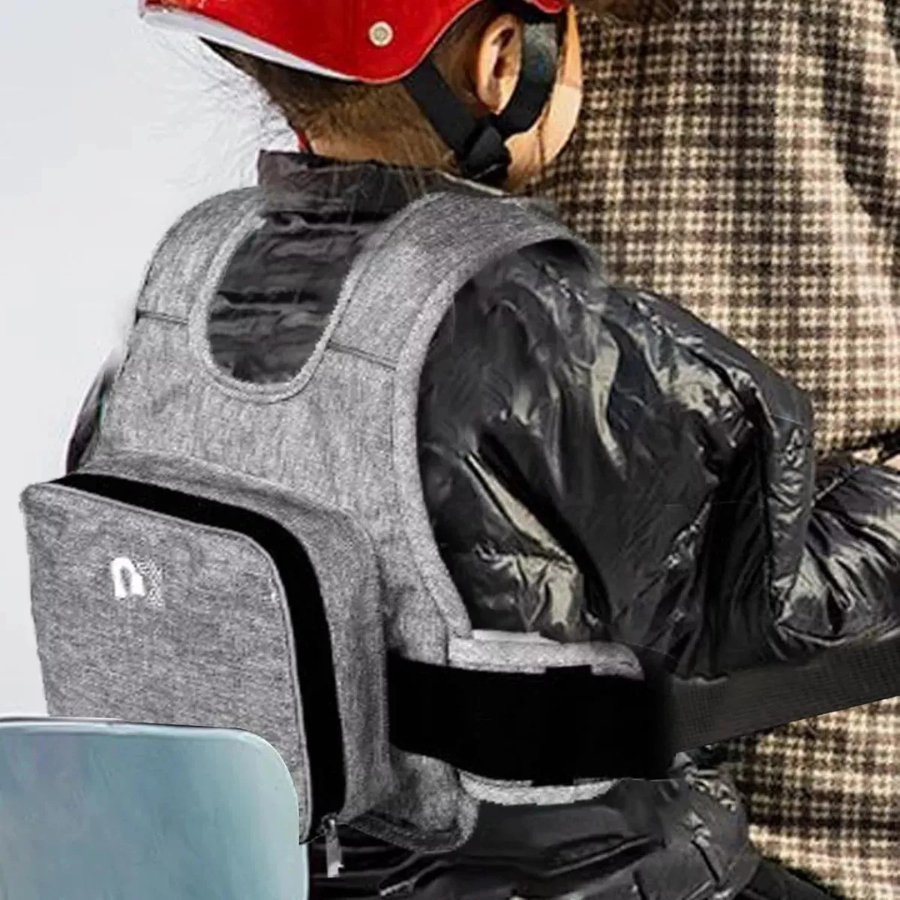 Colete Cinto Segurança Infantil Criança Moto Antiqueda Ajustável