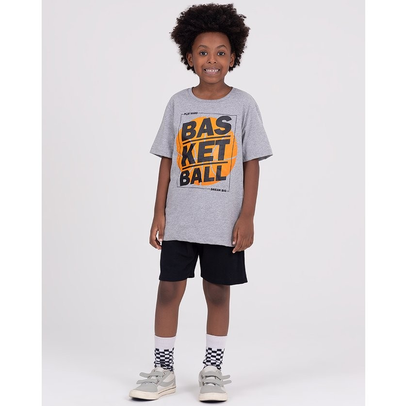 Conjunto Infantil Ribana Basketball Mescla