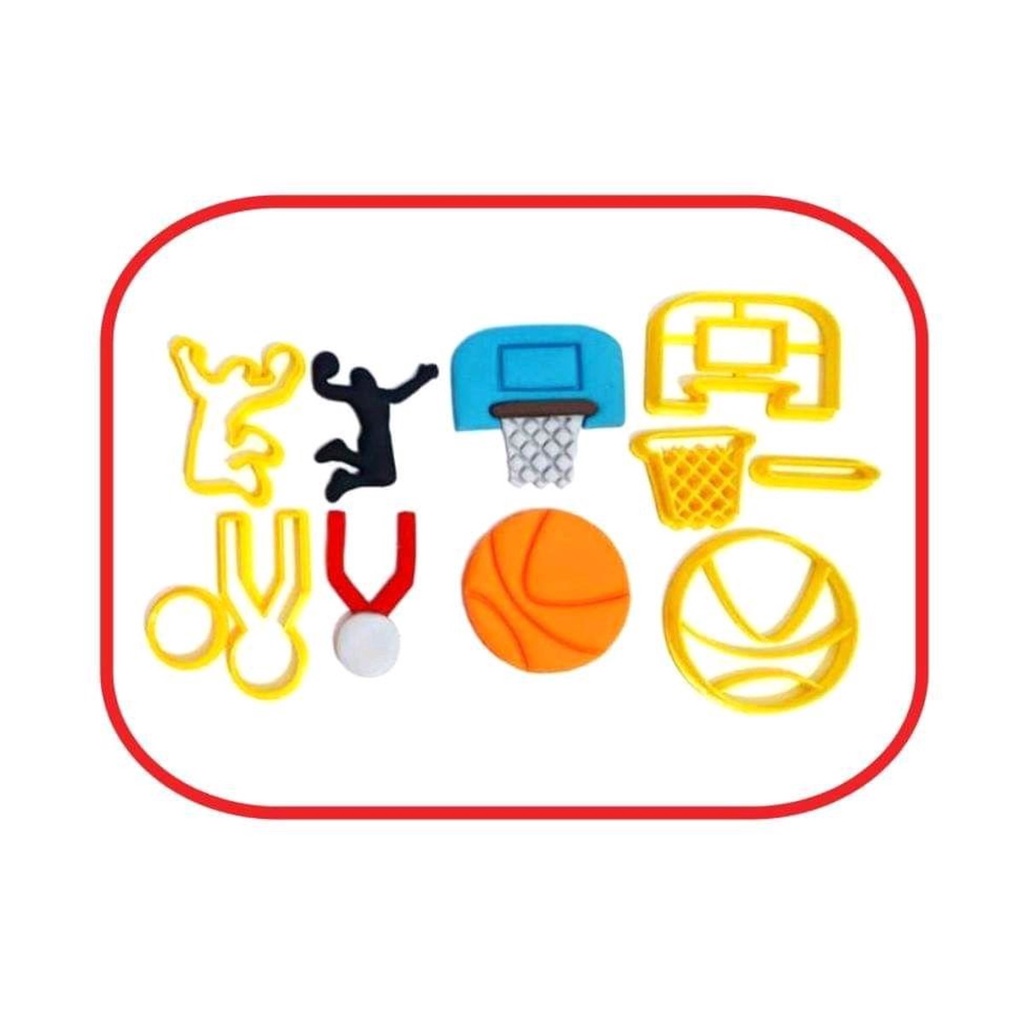 Kit Cortador Basquete 5 cm