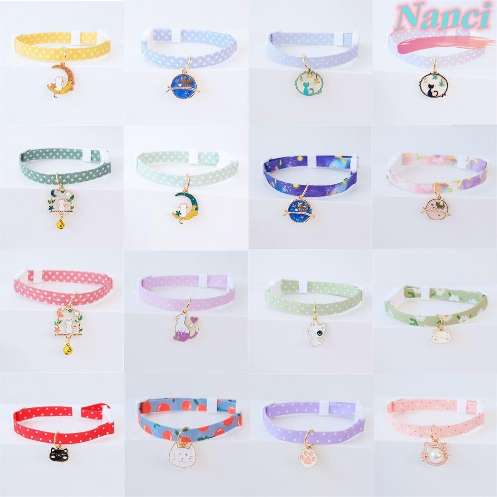 NANCI Coleira Dog Collar Cute Pet Supplies Acessórios Para Gatos Colar De Fivelas