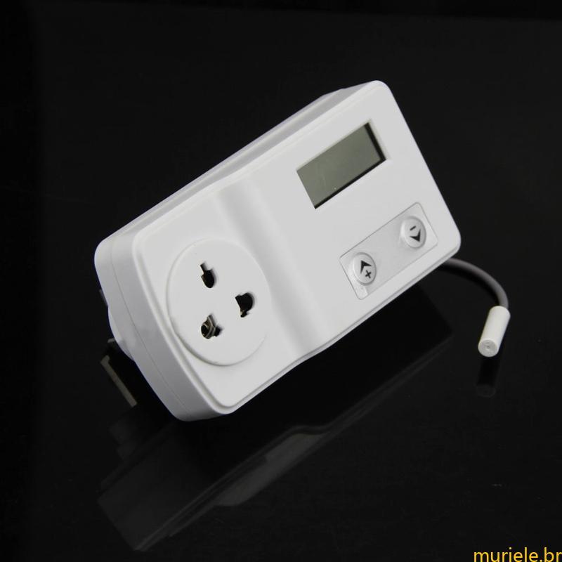 Mur Reptile Termostato Digital Ajustável Estufa Aquecedor Gadget Tool Supplies