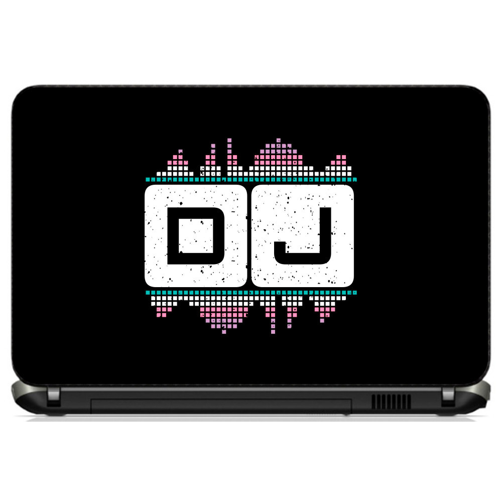 Adesivo Personalizado Skin Pelicula Notebook Macbook Tablet DJ [ 63 ] Deejay Musica Som headphone Balada full hd casa quarto shop3