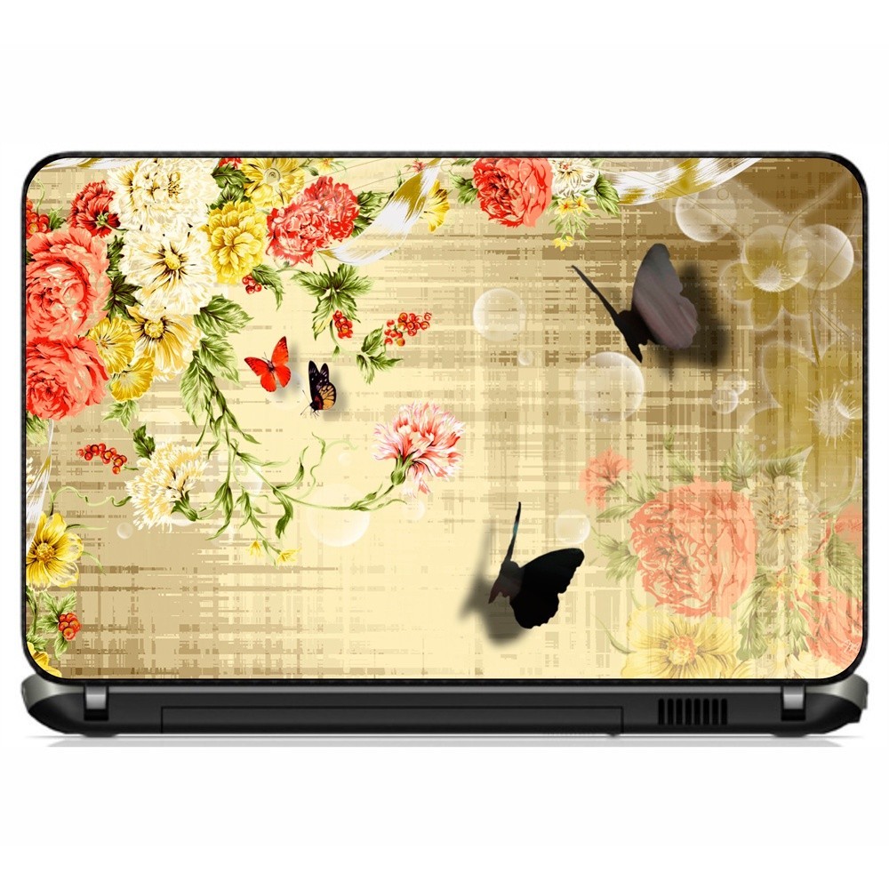 Adesivo Personalizado Skin Pelicula Notebook Macbook Tablet Borboleta [ bor 12 ] full hd casa quarto shop3