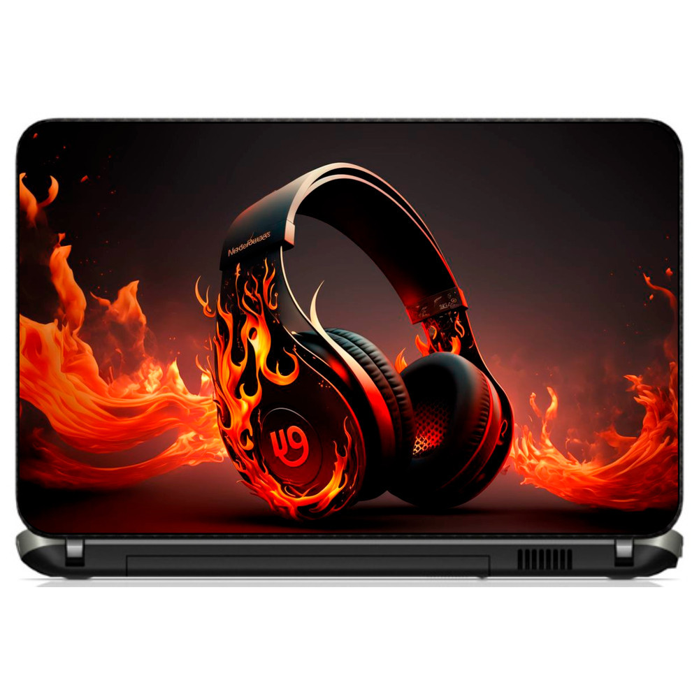 Adesivo Personalizado Skin Pelicula Notebook Macbook Tablet DJ [ 55 ] Deejay Musica Som headphone Balada full hd casa quarto shop3