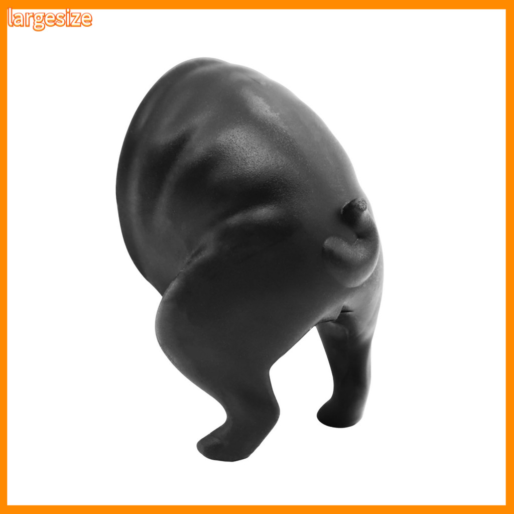 Tamanho Grande | Tampa De Pasta De Dente Engraçada Dispensador Hilariante Quirky Dog Butt Topper Decoração Divertida De