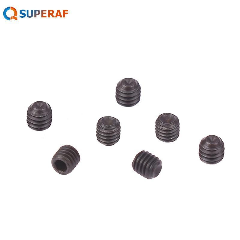 SUPERAF 50 Pcs Hexágono Soet Head Cap Parafuso 1.5mm 1.6mm Parafusos De Agulha Três Fios Overlo Máquina De Costura