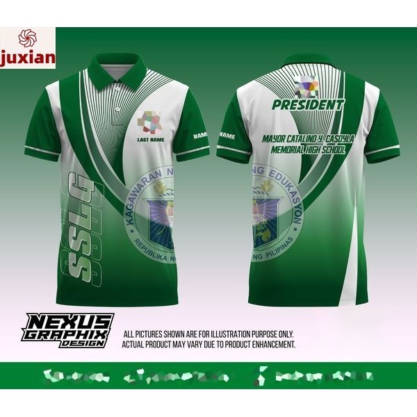 [CUSTOME Gratuito] SSLG sublimation UNIFORM polo Camisa Para Homens Mulheres Pronta Usar Masculina Logotipo Sublimação P