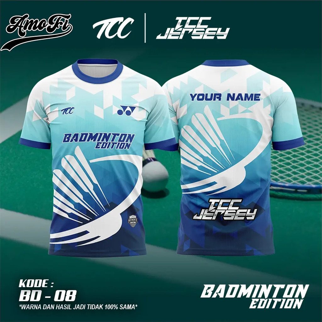 Nobleflyingnome Personalizado Gratuito À Prova D'água Yonex Full Sublimation 2026 Baju Badminton Camiseta De Secagem Ráp