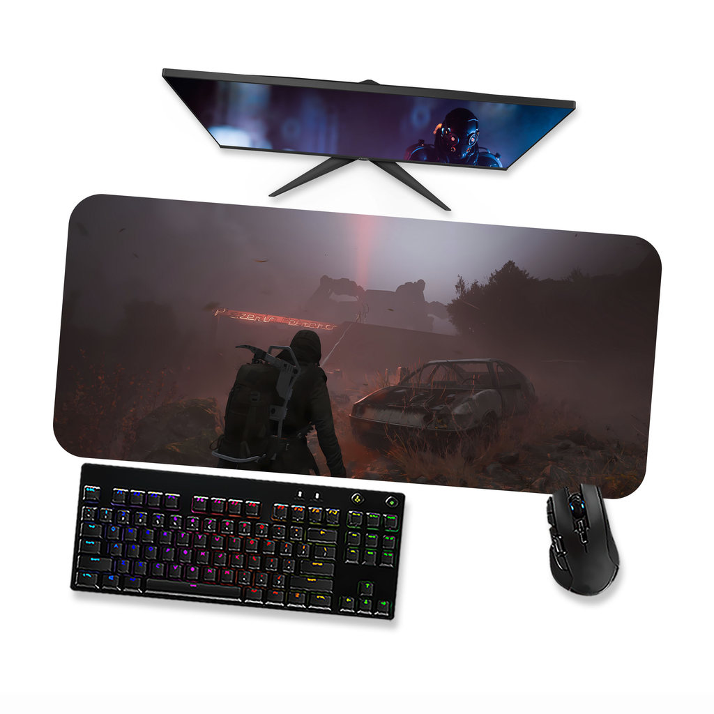 Mouse pad ARC RAIDERS  GAS STATION Mousepad Gamer Grande 90x40 80x40 60x40 70x30 45x40
