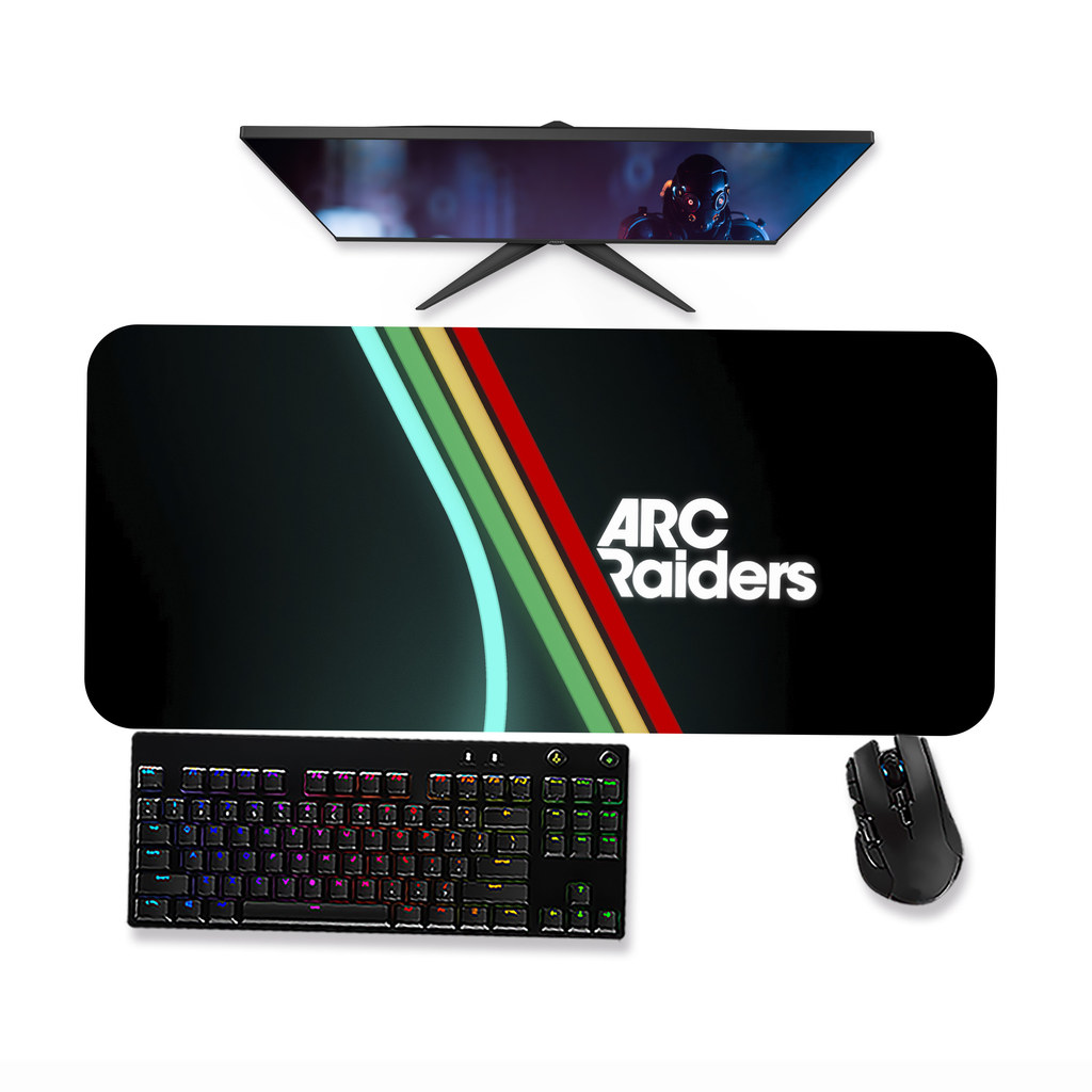 Mouse pad ARC RAIDERS LOGO 2  Mousepad Gamer  Grande 90x40 80x40 60x40 70x30 45x40