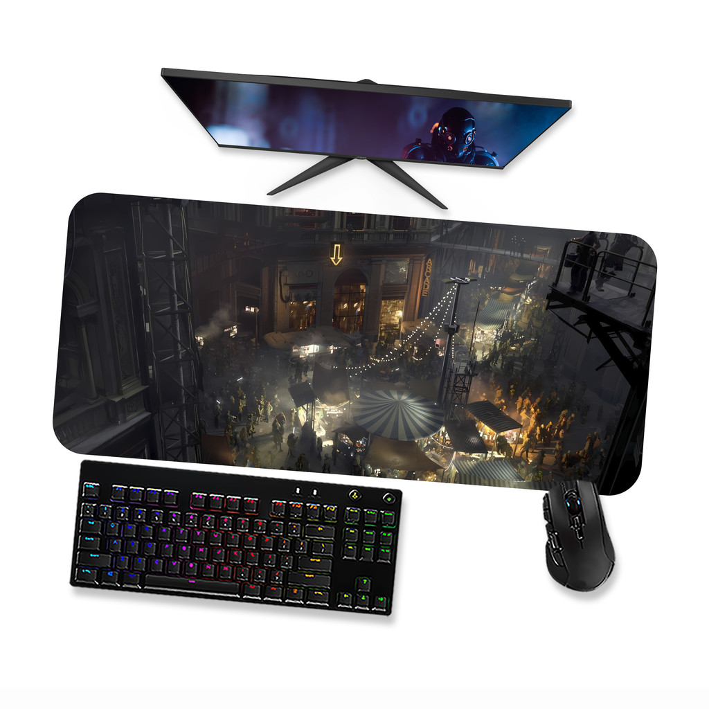 Mouse pad ARC Raiders  Mapa Speranza Mousepad Gamer Grande 90x40 80x40 60x40 70x30 45x40