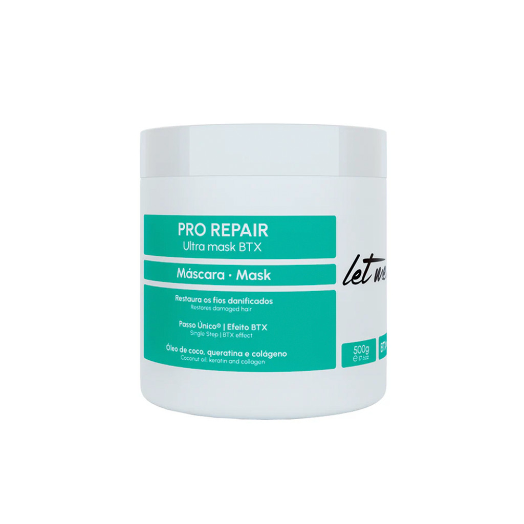 Btx Orgânico Pro Repair Ultra Mask 500g Let Me be