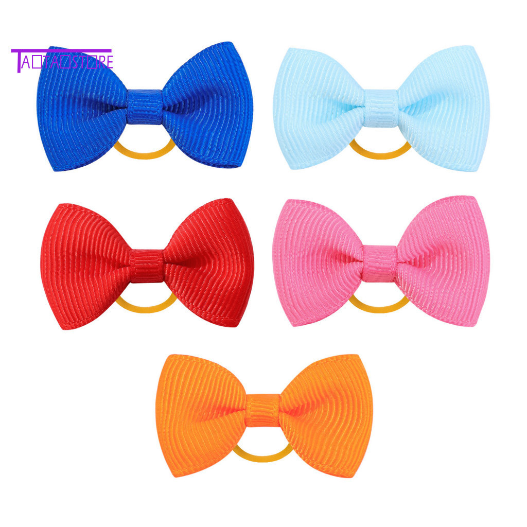 Soft Pet Bow Tie Hair Accessories Handmade Small Bowknot Dog Bows Cute Grooming for Southeast Asian Buyers