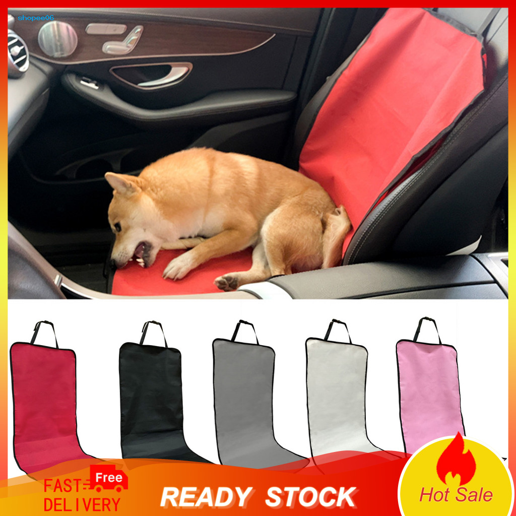 Dog Car Seat Protector Dirt Resistant Waterproof Cover with Adjustable Headrest Straps – Scratch-proof Pet Mat for Car