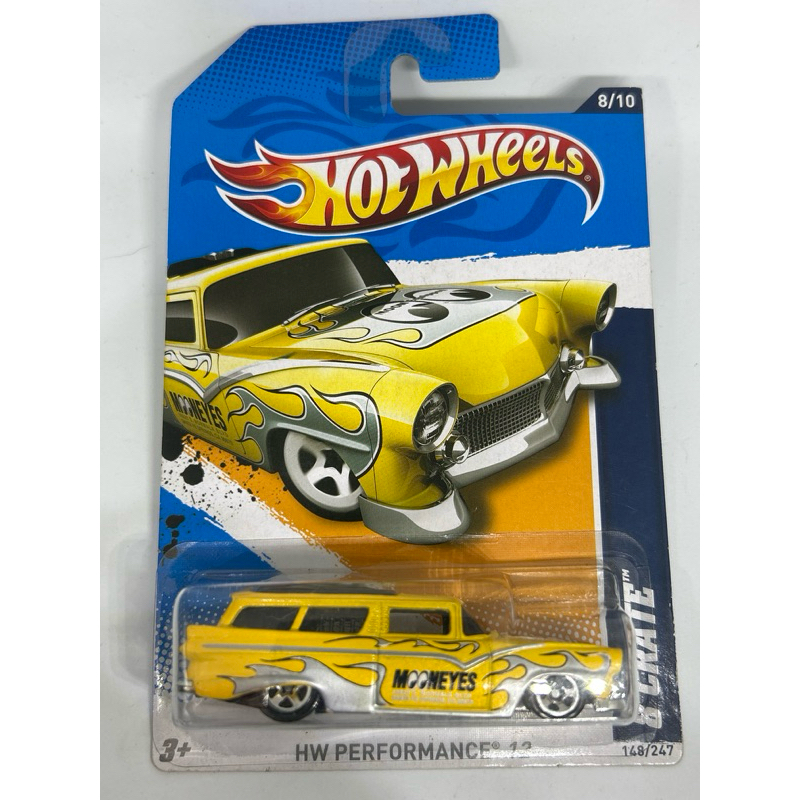 Hot Wheels 8 Crate na versão Mooneyes da série HW Performance de 2012